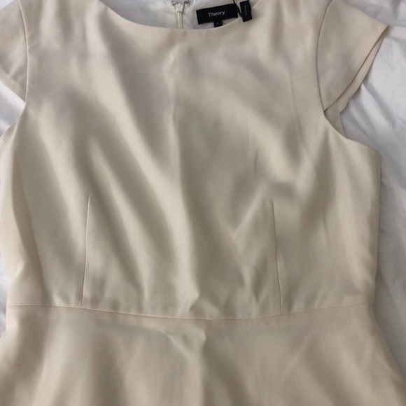 Theory Cap Sleeve Crepe Dress - Picture 5 of 6